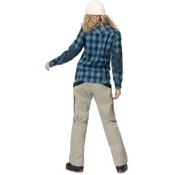 Norrona Chemise Femme - Tamok Wool - Indigo Night 7 Norrona Chemise Femme - Tamok Wool - Indigo Night -Norrona norrona tamok wool shirt women indigo night 3 1518837