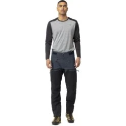 Norrona Pantalon Homme - Trollveggen Flex1 - Cool Black/Caviar -Norrona norrona trollveggen flex1 pants men cool black caviar 2 1464746