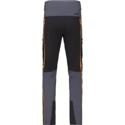 Norrona Pantalon Homme - Trollveggen Flex1 - Cool Black/Orange Popsicle -Norrona norrona trollveggen flex1 pants men cool black orange popsicle 2 1127331