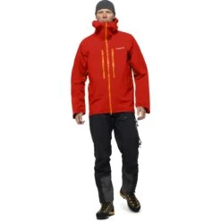 Norrona Veste Homme - Trollveggen Gore-Tex Pro - Adrenalin/Orange Popsicle -Norrona norrona trollveggen gore tex pro jacket men adrenalin orange popsicle 2 1464763