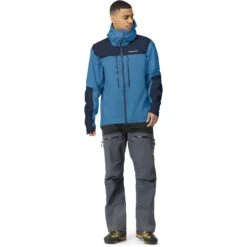 Norrona Veste Homme - Trollveggen Gore-Tex Pro Light - Hawaiian Surf/Indigo Night -Norrona norrona trollveggen gore tex pro light jacket men hawaiian surf indigo night 2 1464829