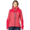 Norrona Veste Femme - Trollveggen Gore-Tex Pro Light - Honeysuckle/Virtual Pink
