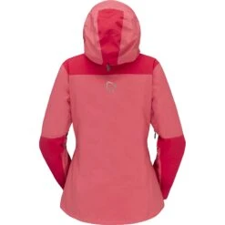 Norrona Veste Femme - Trollveggen Gore-Tex Pro Light - Honeysuckle/Virtual Pink -Norrona norrona trollveggen gore tex pro light jacket women honeysuckle virtual pink 2 1127383