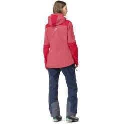 Norrona Veste Femme - Trollveggen Gore-Tex Pro Light - Honeysuckle/Virtual Pink -Norrona norrona trollveggen gore tex pro light jacket women honeysuckle virtual pink 3 1464785