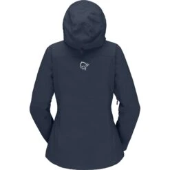 Norrona Veste Femme - Trollveggen Gore-Tex Pro Light - Indigo Night/Indigo Night -Norrona norrona trollveggen gore tex pro light jacket women indigo night indigo night 2 1127389