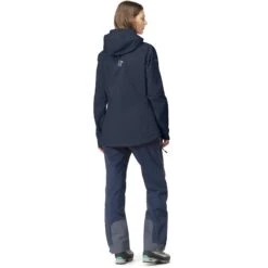 Norrona Veste Femme - Trollveggen Gore-Tex Pro Light - Indigo Night/Indigo Night -Norrona norrona trollveggen gore tex pro light jacket women indigo night indigo night 3 1464794