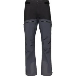 Norrona -Norrona norrona trollveggen gore tex pro light pants men caviar cool black 1 1127415