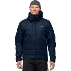 Norrona Veste Homme - Trollveggen Primaloft100 Zip Hood - Indigo Night
