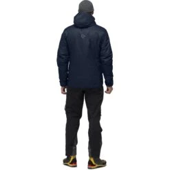 Norrona Veste Homme - Trollveggen Primaloft100 Zip Hood - Indigo Night -Norrona norrona trollveggen primaloft100 zip hood men indigo night 3 1465033