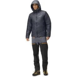 Norrona Doudoune Homme - Trollveggen Superlight Down850 Hood - Cool Black -Norrona norrona trollveggen superlight down850 hood jacket men cool black 3 1258401