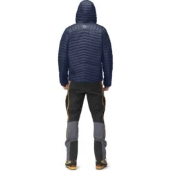 Norrona Doudoune Homme - Trollveggen Superlight Down850 Hood - Indigo Night -Norrona norrona trollveggen superlight down850 hood jacket men indigo night 4 1258406