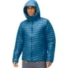 Norrona Doudoune Homme - Trollveggen Superlight Down850 Hood - Mykonos Blue