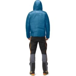 Norrona Doudoune Homme - Trollveggen Superlight Down850 Hood - Mykonos Blue -Norrona norrona trollveggen superlight down850 hood jacket men mykonos blue 5 1519041