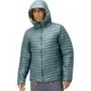 Norrona Doudoune Homme - Trollveggen Superlight Down850 Hood - North Atlantic/Sulphur Spring