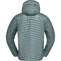 Norrona Doudoune Homme - Trollveggen Superlight Down850 Hood - North Atlantic/Sulphur Spring -Norrona norrona trollveggen superlight down850 hood jacket men north atlantic sulphur spring 2 1258408