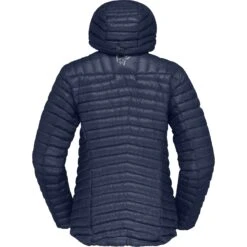 Norrona Doudoune Femme - Trollveggen Superlight Down850 Hood - Indigo Night -Norrona norrona trollveggen superlight down850 hood jacket women indigo night 2 1258416
