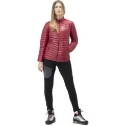 Norrona Doudoune Femme - Trollveggen Superlight Down850 - Rhubarb -Norrona norrona trollveggen superlight down850 jacket women rhubarb 3 1031801