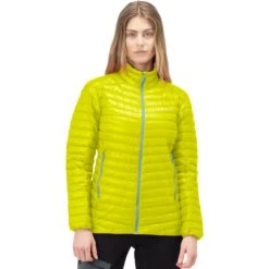 Norrona Doudoune Femme - Trollveggen Superlight Down850 - Sulphur Spring