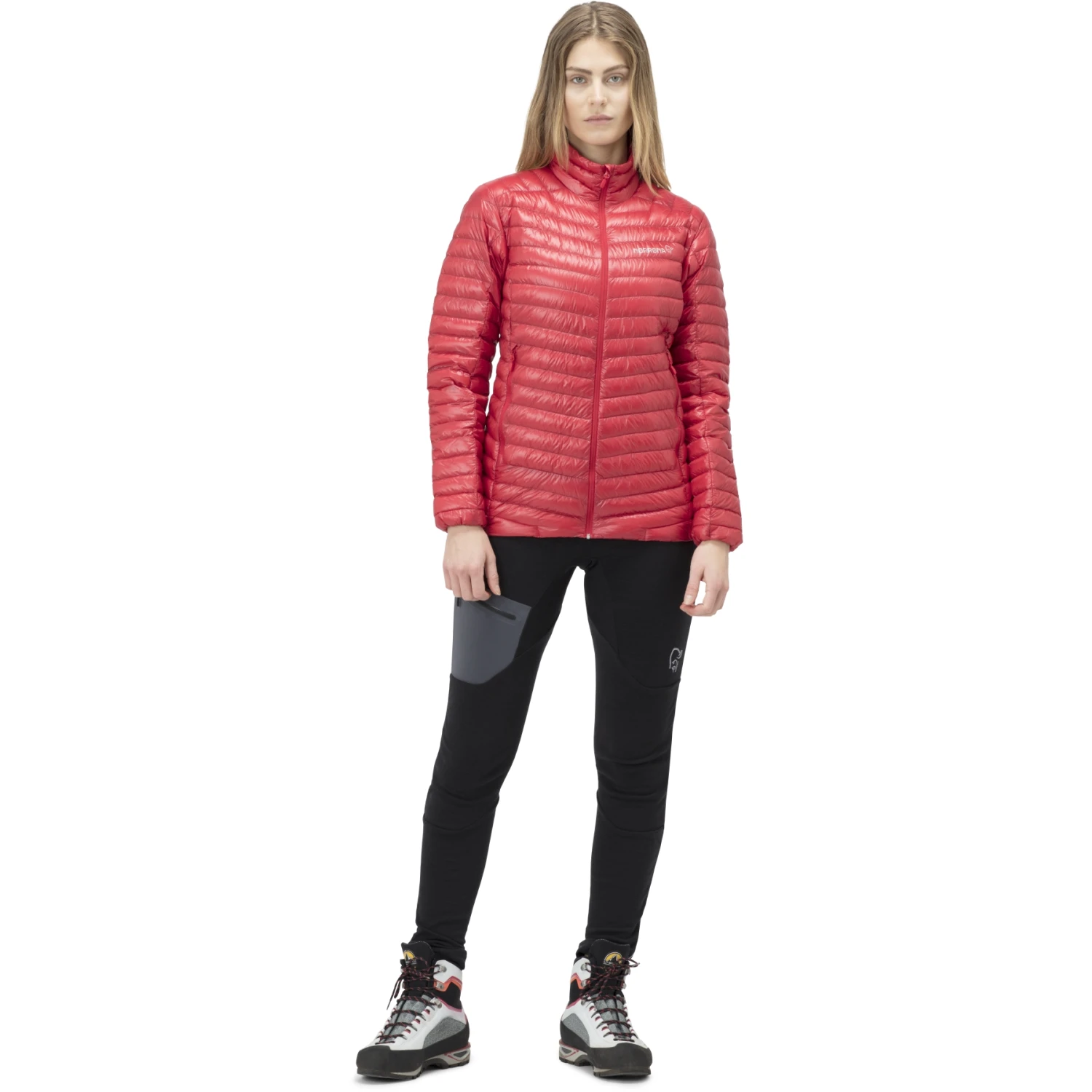 Norrona Doudoune Femme - Trollveggen Superlight Down850 - True Red 4 Norrona Doudoune Femme - Trollveggen Superlight Down850 - True Red â Image 4