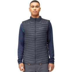 Norrona Doudoune Sans Manches Homme - Trollveggen Superlight Down850 - Cool Black