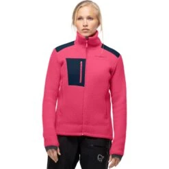 Norrona Veste Femme - Trollveggen Thermal Pro - Honeysuckle/Indigo Night
