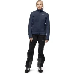 Norrona Veste Femme - Trollveggen Thermal Pro - Indigo Night -Norrona norrona trollveggen thermal pro jacket women indigo night 3 1031874