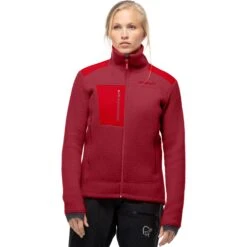 Norrona Veste Femme - Trollveggen Thermal Pro - Rhubarb