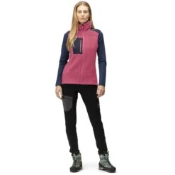 Norrona Gilet Femme - Trollveggen Thermal Pro - Honeysuckle/Indigo Night -Norrona norrona trollveggen thermal pro vest women honeysuckle indigo night 3 1258769