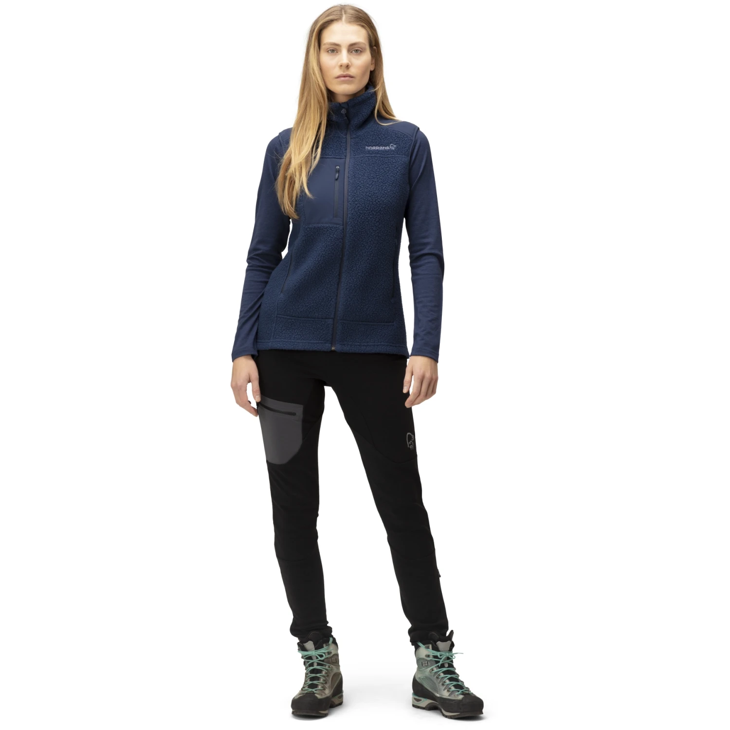 Norrona Gilet Femme - Trollveggen Thermal Pro - Indigo Night 4 Norrona Gilet Femme - Trollveggen Thermal Pro - Indigo Night – Image 4