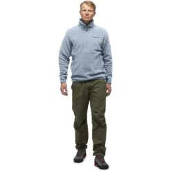 Norrona Pullover Unisexe - Warm2 Halfzip - Blue Fog -Norrona norrona warm2 halfzip unisex pullover blue fog 5 1259060