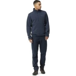 Norrona Pullover Unisexe - Warm2 Halfzip - Indigo Night -Norrona norrona warm2 halfzip unisex pullover indigo night 2 1465437