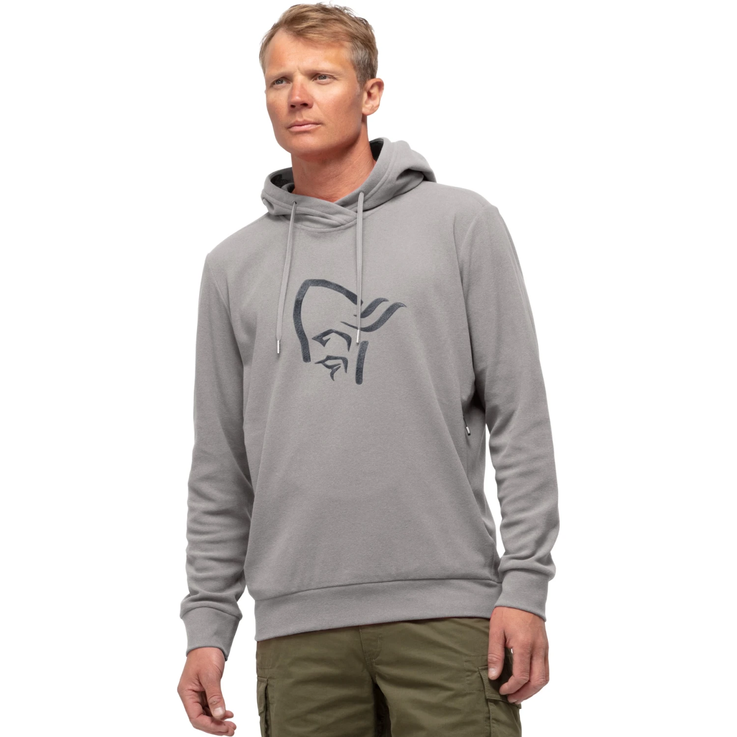 Norrona Sweat à Capuche Homme - Warm2 Hood - Drizzle 1 Norrona Sweat à Capuche Homme - Warm2 Hood - Drizzle