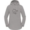 Norrona Pull à Capuche Femme - Warm2 Hood - Drizzle Melange