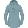 Norrona Pull à Capuche Femme - Warm2 Hood - Tourmaline Melange