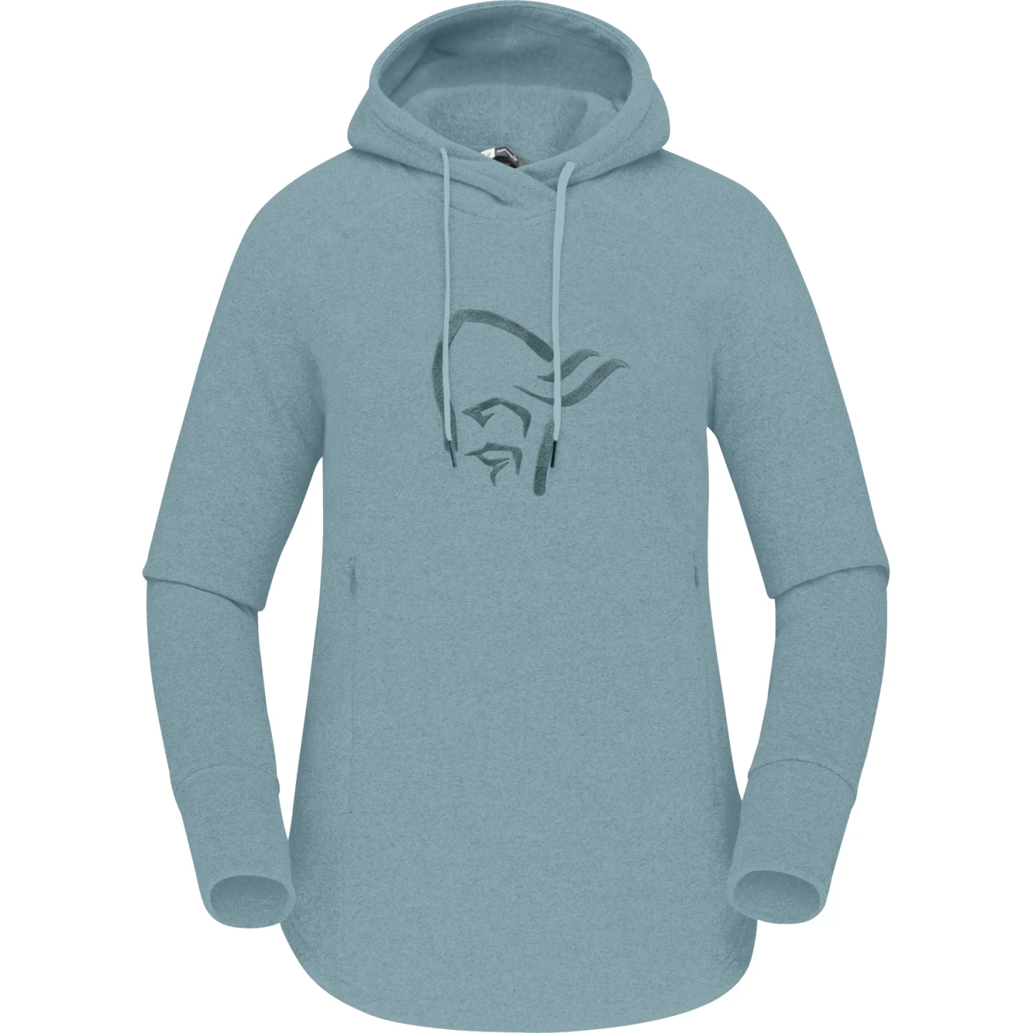 Norrona Pull à Capuche Femme - Warm2 Hood - Tourmaline Melange 1 Norrona Pull à Capuche Femme - Warm2 Hood - Tourmaline Melange