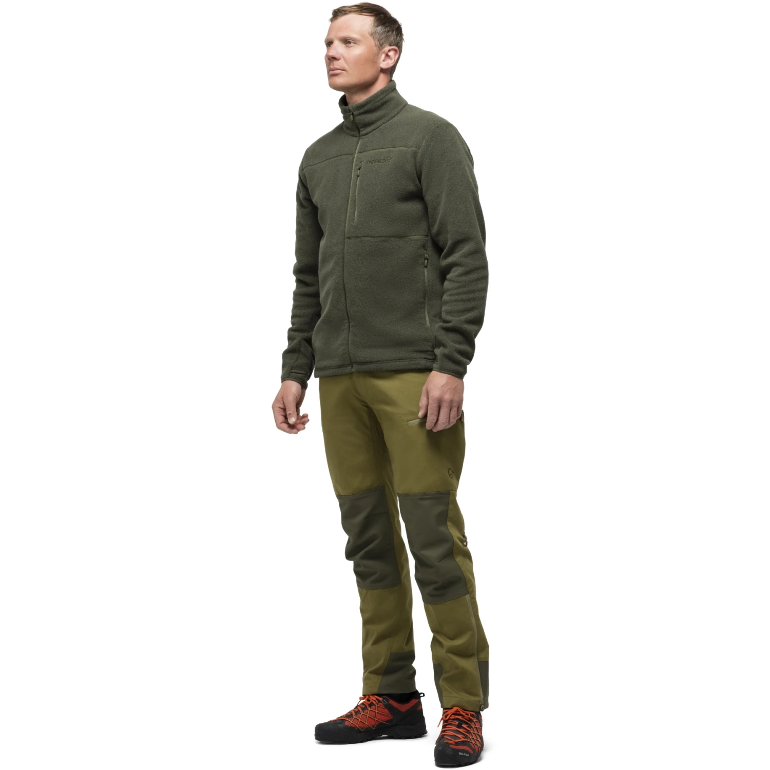 Norrona Veste Homme - Warm2 - Olive Night 4 Norrona Veste Homme - Warm2 - Olive Night – Image 4