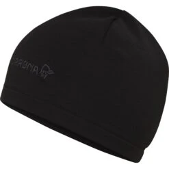 Norrona Bonnet Tricoté - Warmwool2 - Caviar