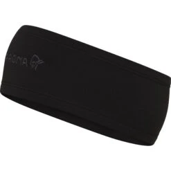 Norrona Bandeau - Warmwool2 - Caviar