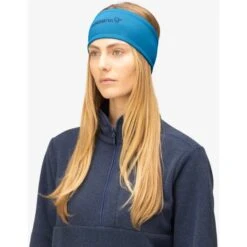 Norrona Bandeau - Warmwool2 - Hawaiian Surf -Norrona norrona warmwool2 headband hawaiian surf 4 1258922