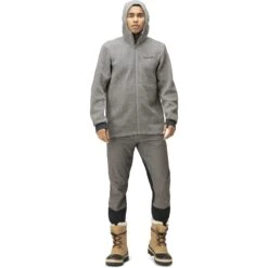 Norrona Veste Homme - Warmwool3 Hood - Drizzle 8 Norrona Veste Homme - Warmwool3 Hood - Drizzle -Norrona norrona warmwool3 hood jacket men drizzle 2 1519151