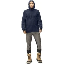 Norrona Veste Homme - Warmwool3 Hood - Indigo Night 8 Norrona Veste Homme - Warmwool3 Hood - Indigo Night -Norrona norrona warmwool3 hood jacket men indigo night 3 1258997